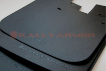 Impreza 93-01 Basic Svarta Stänkskydd Svart Logo Rally Armor